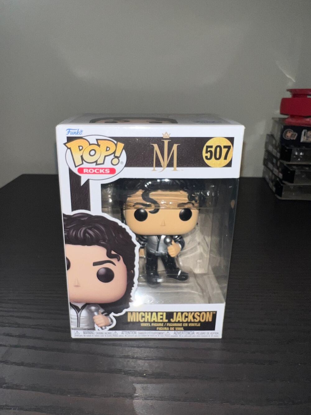 NEW IN HAND Michael Jackson Bad World Tour Funko Pop #507 Vinyl Music Rocks MJ